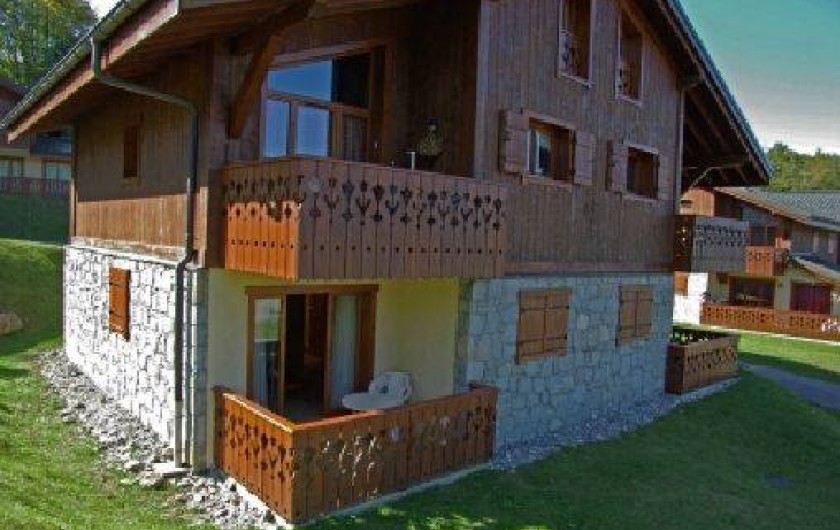 Location de vacances - Appartement à Les Carroz d'Arâches - Rez de chaussée