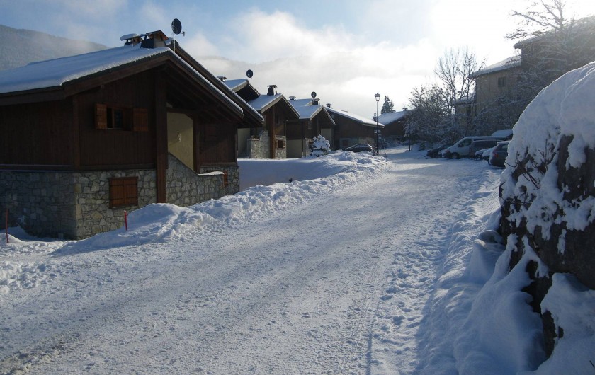 Location de vacances - Appartement à Les Carroz d'Arâches - accès