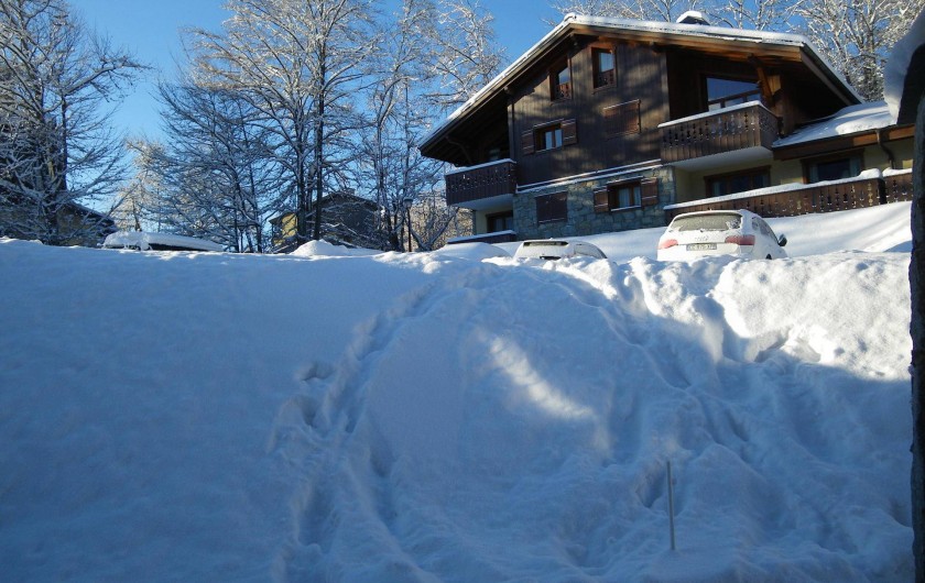 Location de vacances - Appartement à Les Carroz d'Arâches - parking supplémentaire