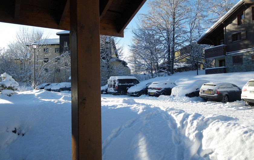 Location de vacances - Appartement à Les Carroz d'Arâches - parking supplémentaire