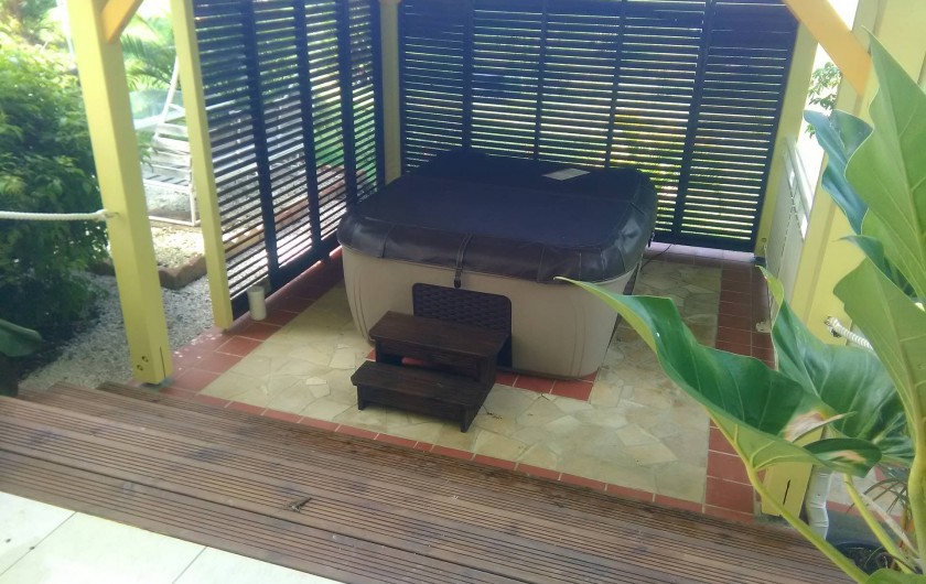 Location de vacances - Appartement à Rivière-Pilote - spa