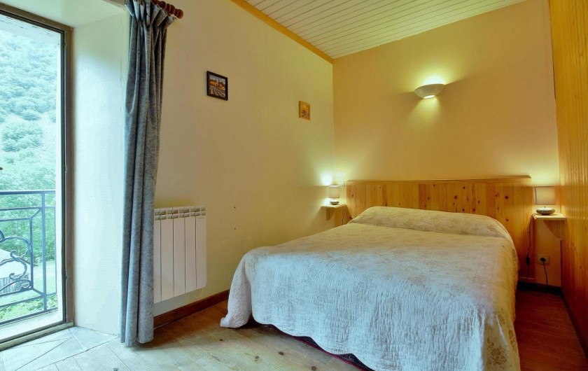 Location de vacances - Gîte à Gavarnie-Gèdre - Chambre 3 - lit double