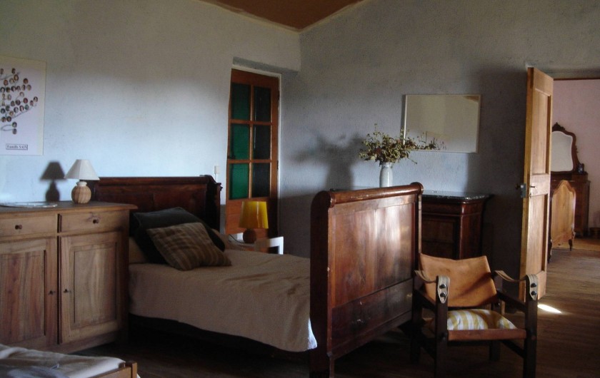 Location de vacances - Mas à Saint-Roman-de-Codières - Le dortoir