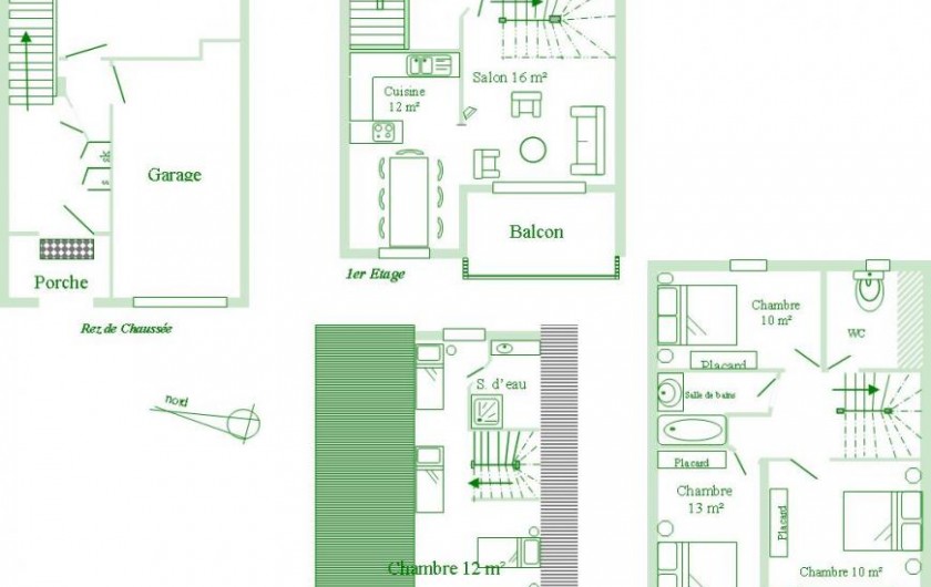 Location de vacances - Gîte à La Grave