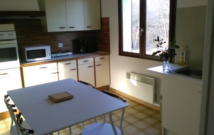 Location de vacances - Gîte à Bromont Lamothe - Cuisine