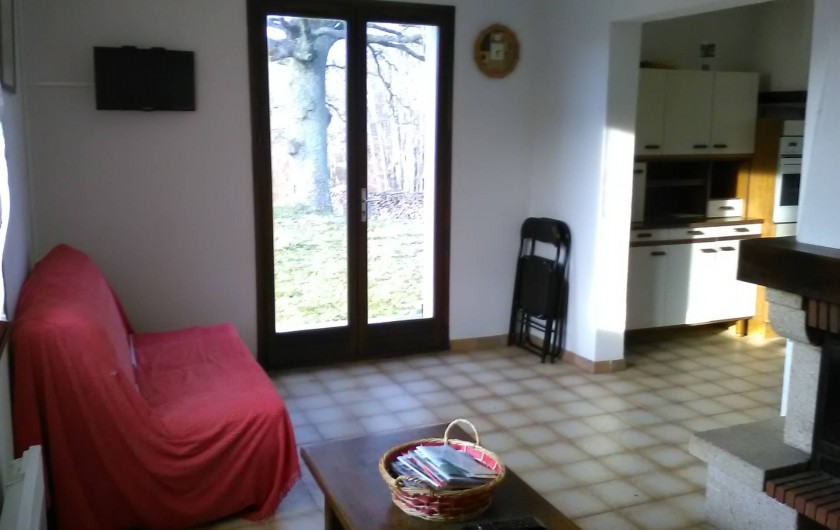Location de vacances - Gîte à Bromont Lamothe - Le salon