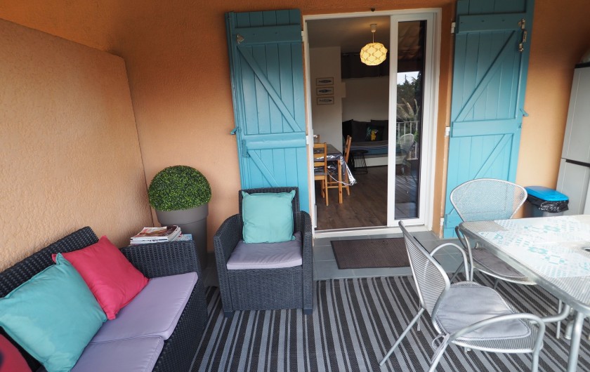 Location de vacances - Studio à Hyères - Terrasse