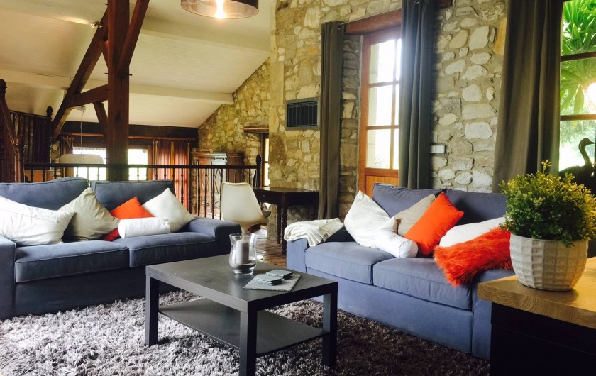 Location de vacances - Villa à Sauvelade - Salon convivial