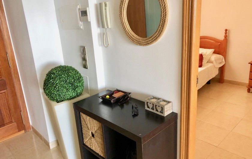 Location de vacances - Appartement à Peníscola - Vue partielle Entree