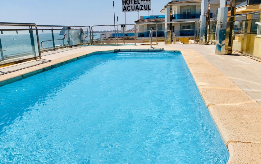 Location de vacances - Appartement à Peníscola - Piscine avec vue panoramique sur chateau et plage (5km)