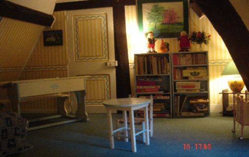 Location de vacances - Château - Manoir à Le Mesnil-sur-Blangy - Salle de jeu