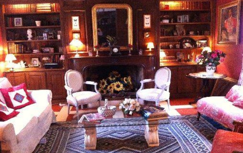 Location de vacances - Château - Manoir à Le Mesnil-sur-Blangy - Salon