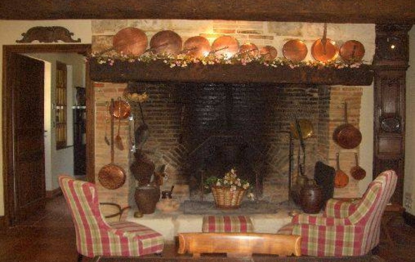 Location de vacances - Château - Manoir à Le Mesnil-sur-Blangy - Salle à manger