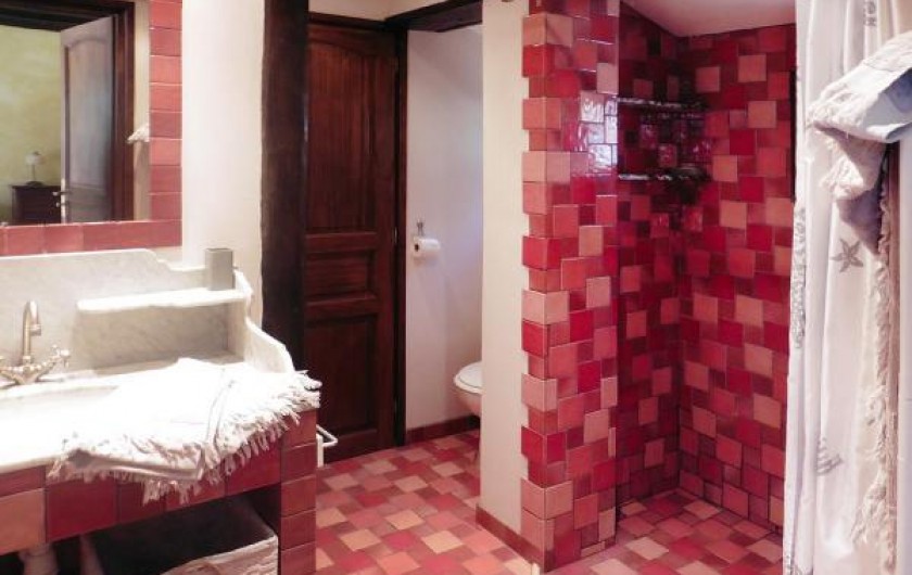 Location de vacances - Villa à Cabriès - Maisonnette 4P salle de douche & toilette