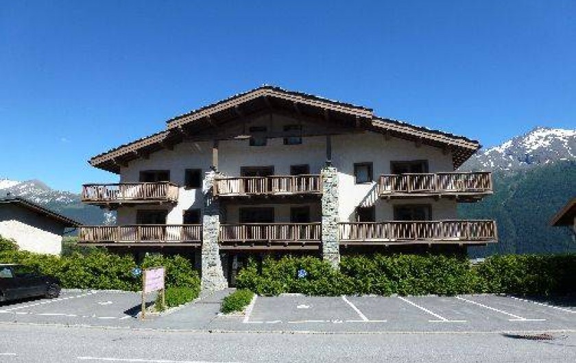 Location de vacances - Appartement à Aussois - Entrée de la résidence