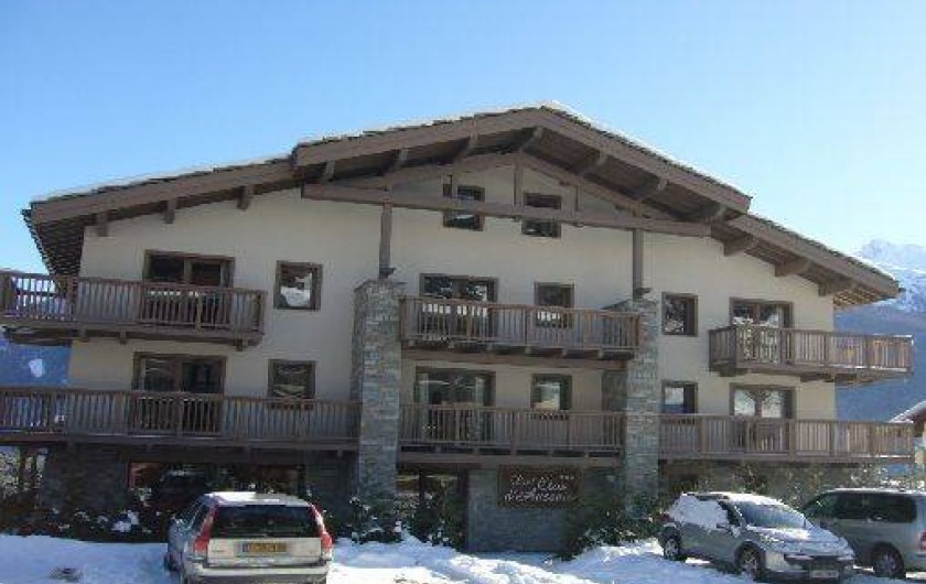 Location de vacances - Appartement à Aussois - Bâtiment côté entrée