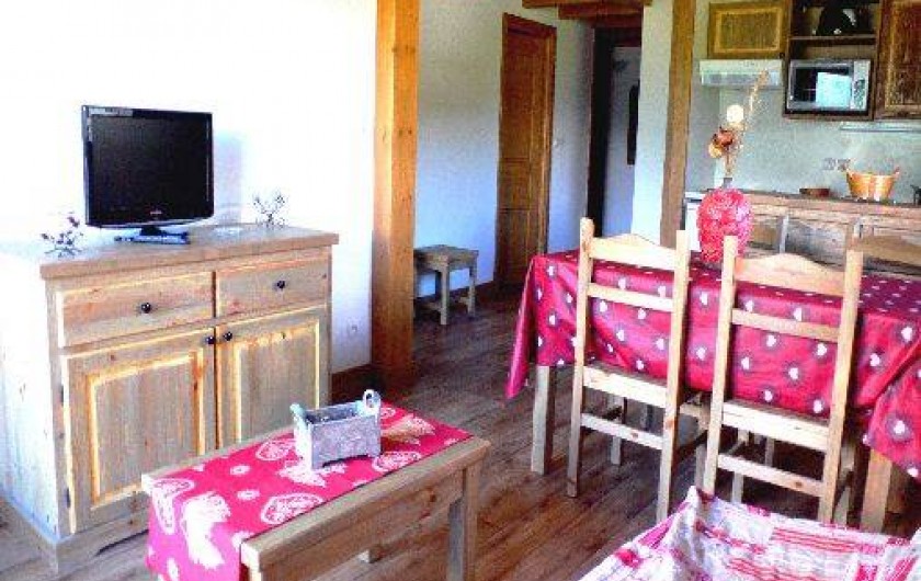 Location de vacances - Appartement à Aussois - Séjour appartement 3 pièces