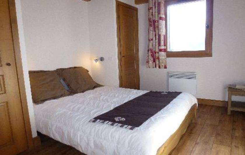 Location de vacances - Appartement à Aussois - Chambre parentale