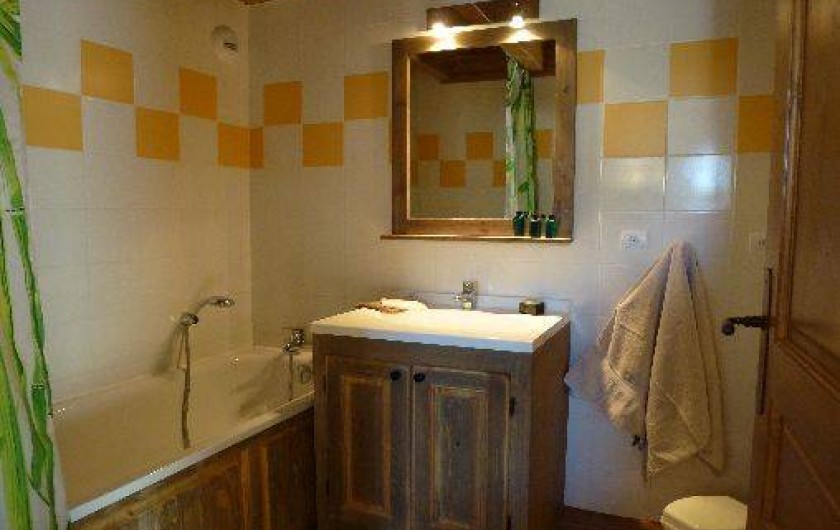 Location de vacances - Appartement à Aussois - Salle de bains