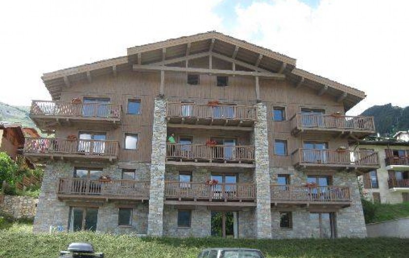 Location de vacances - Appartement à Aussois - Façade sud-est