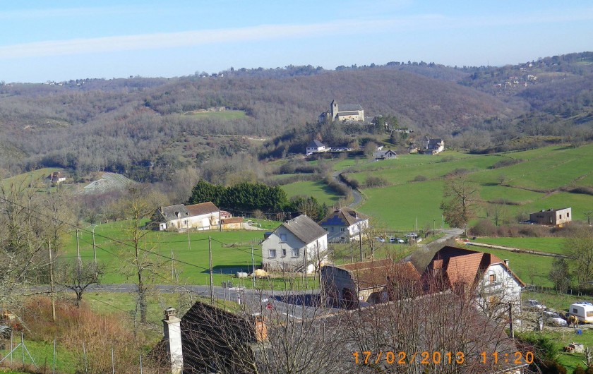 Location de vacances - Villa à Chasteaux - Vue de la terrasse