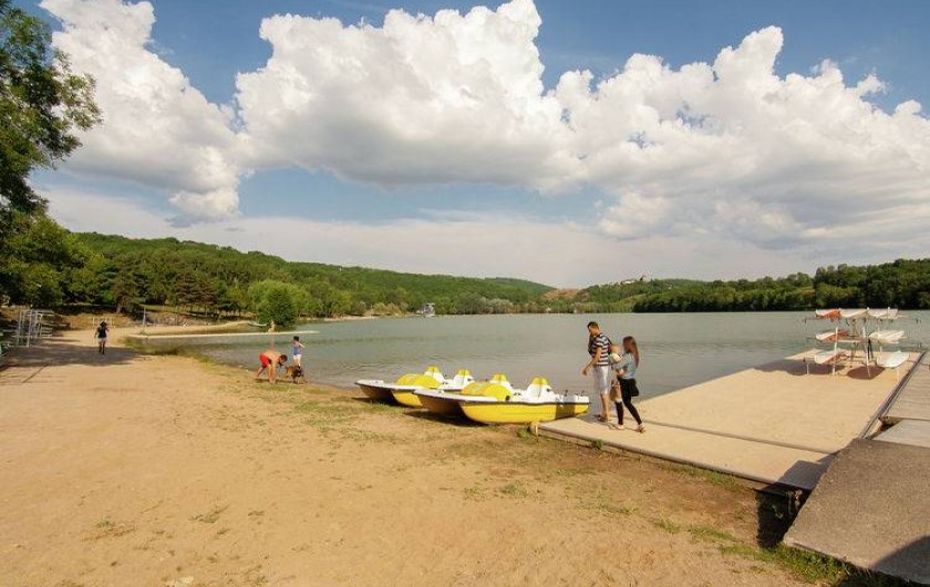Location de vacances - Villa à Chasteaux - Le plan d'eau  Base nautique