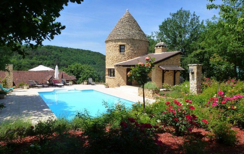 Location de vacances - Villa à Auriac-du-Périgord - PISCINE DU COUSTAL