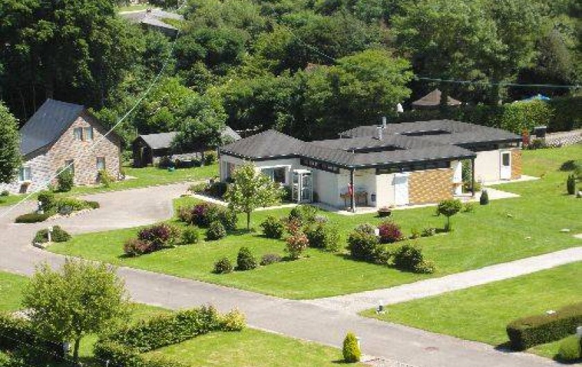 Location de vacances - Bungalow - Mobilhome à Le Bourg-Dun - vue des sanitaire