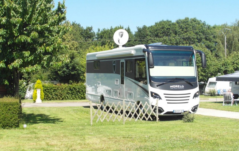 Location de vacances - Bungalow - Mobilhome à Le Bourg-Dun - Emplacement pour grand camping car