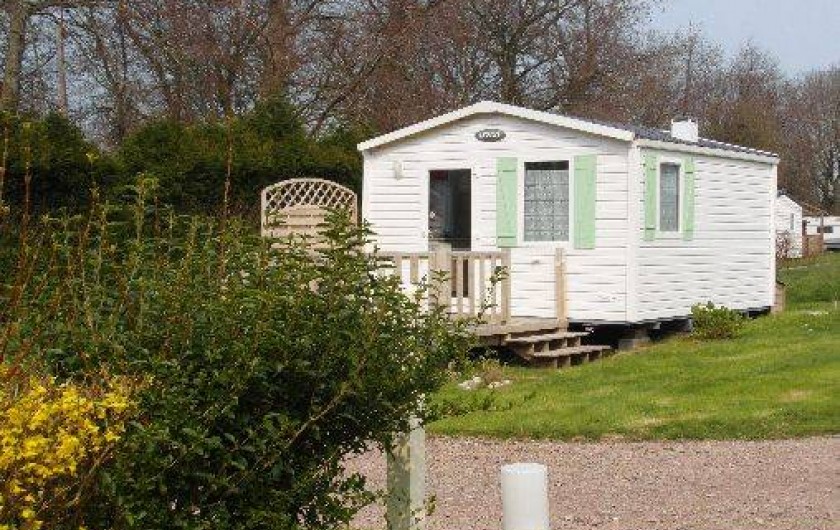 Location de vacances - Bungalow - Mobilhome à Le Bourg-Dun - mobil home  1 a2 personnes