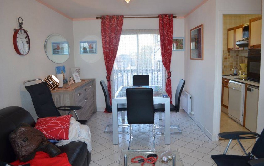 Location de vacances - Appartement à Cabourg - côté séjour
