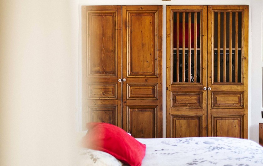 Location de vacances - Mas à Piolenc - Chambre du bas