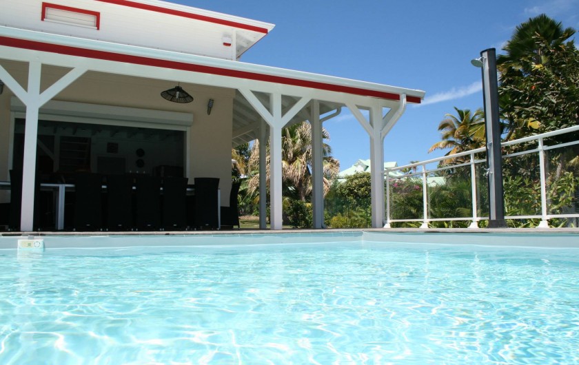 Location de vacances - Villa à Saint-François - vue facade
