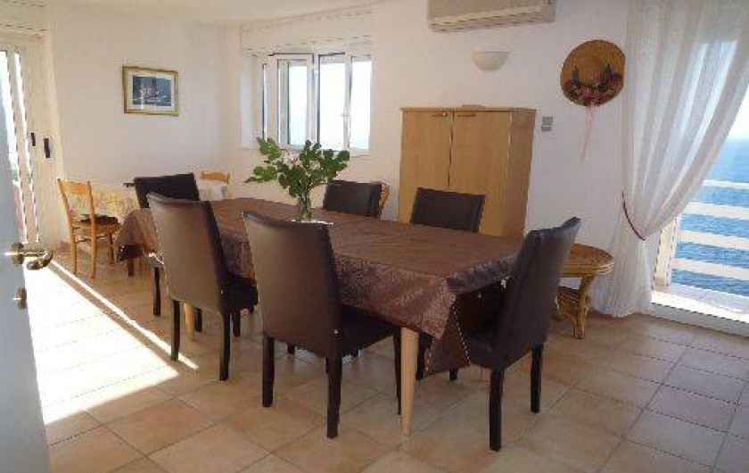 Location de vacances - Villa à Calvi - salle à manger