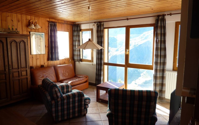 Location de vacances - Appartement à La Grave - Salon