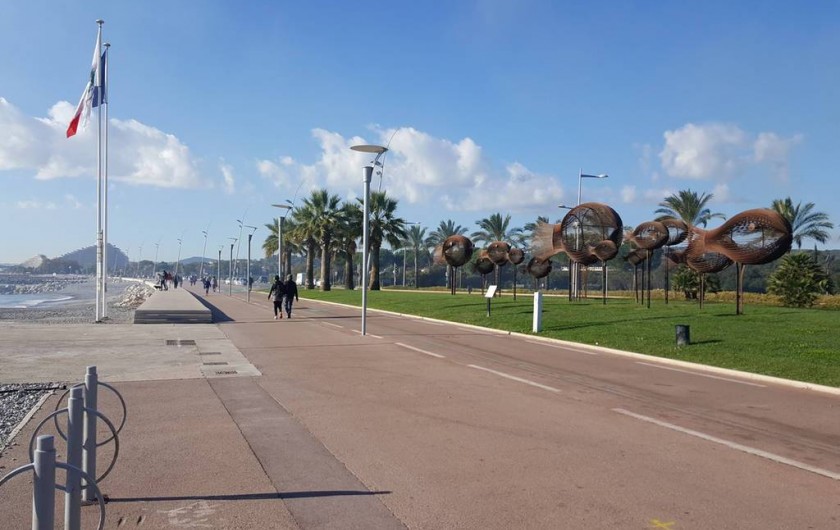 Location de vacances - Studio à Cagnes-sur-Mer - 3 min à pied du studio