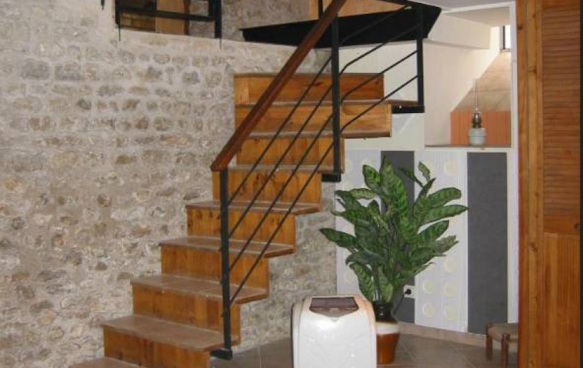 Location de vacances - Gîte à Engenville - L'Escalier menant au Salon