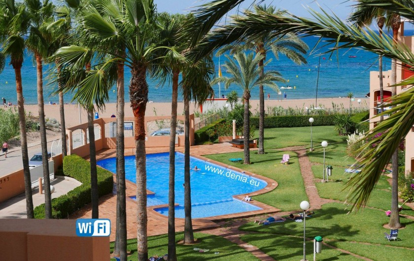 Location de vacances - Appartement à Dénia - VUE MER