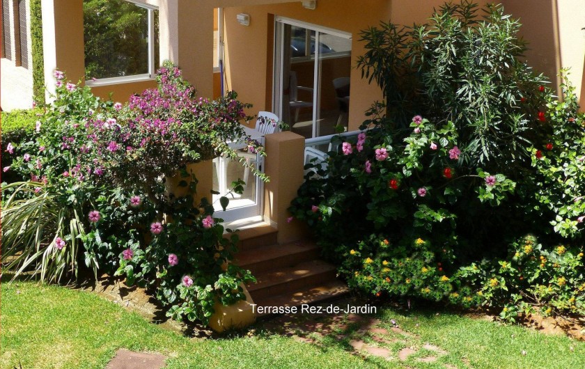 Location de vacances - Appartement à Dénia - Terrasse Rez-de-Jardin