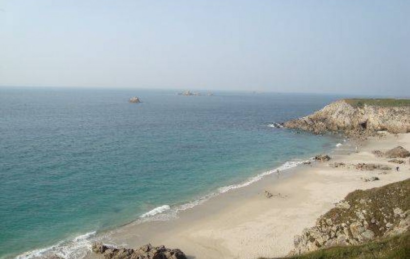 Location de vacances - Gîte à Brélès - Plage de sable fin blanc à Plouarzel.