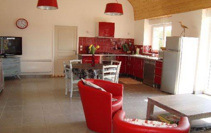 Location de vacances - Gîte à Brélès - Le coin cuisine.