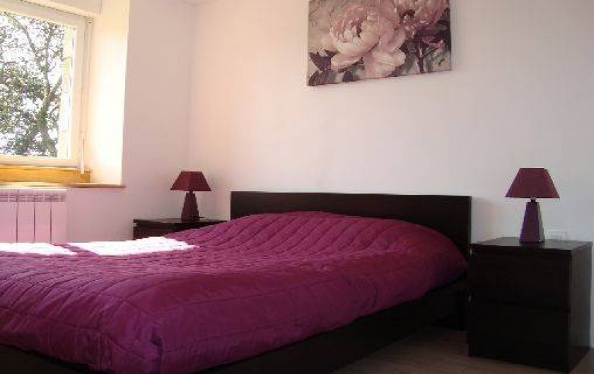Location de vacances - Gîte à Brélès - La chambre mauve.