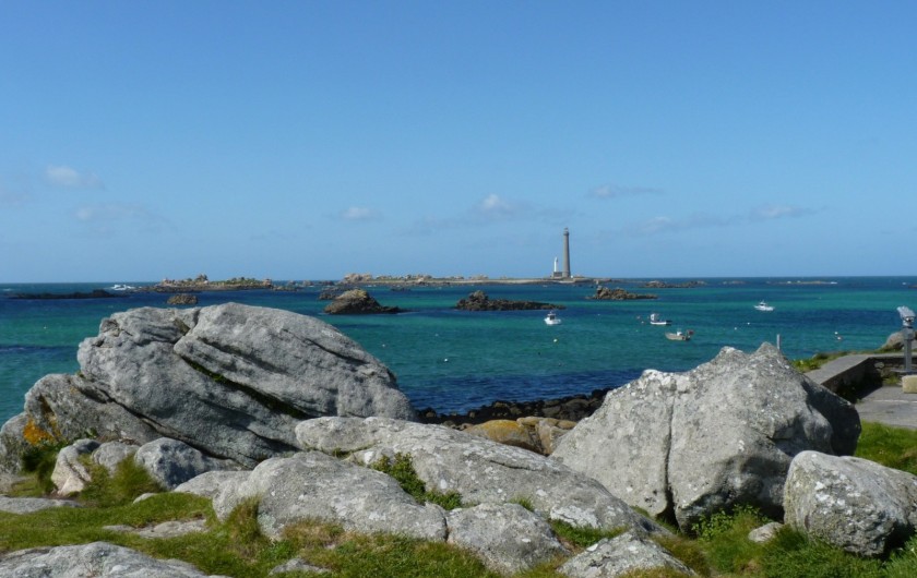 Le phare de L'île Vierge à Plouguerneau.