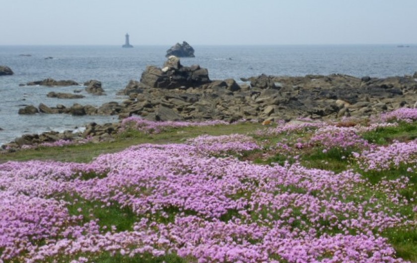Location de vacances - Gîte à Brélès - Le Phare du Four à l'horizon  à Porspoder.