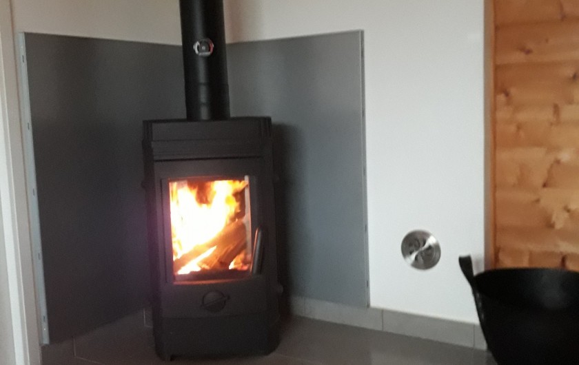 Location de vacances - Gîte à Brélès - Belle flambée!