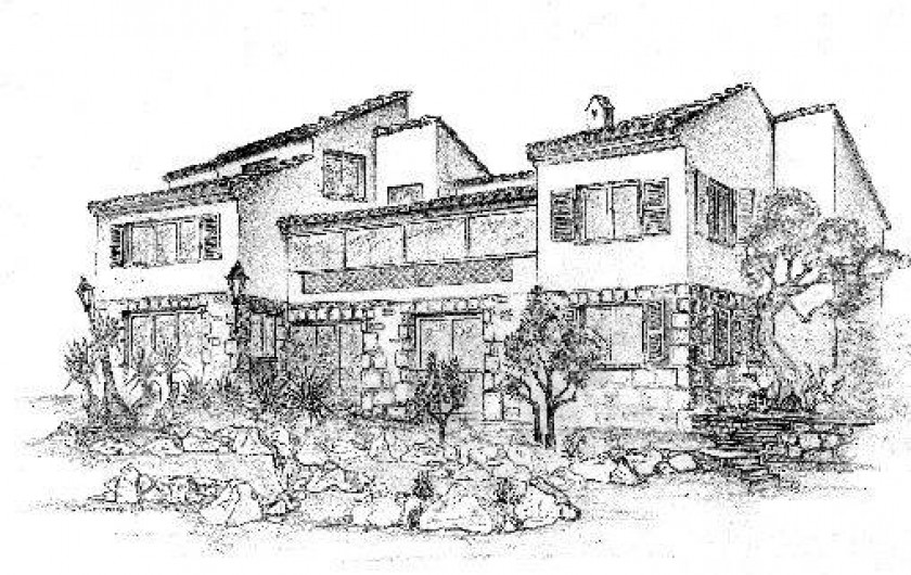 Location de vacances - Appartement à Vence - Maison de l'Ara