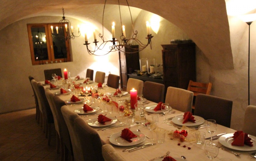 Location de vacances - Chalet à Vaujany - Dining table