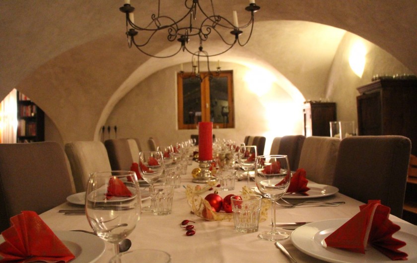Location de vacances - Chalet à Vaujany - Dining