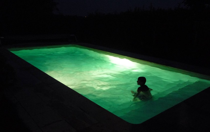 Location de vacances - Chambre d'hôtes à Saint-Martin-Cantalès - Ambiance de baignade nocturne