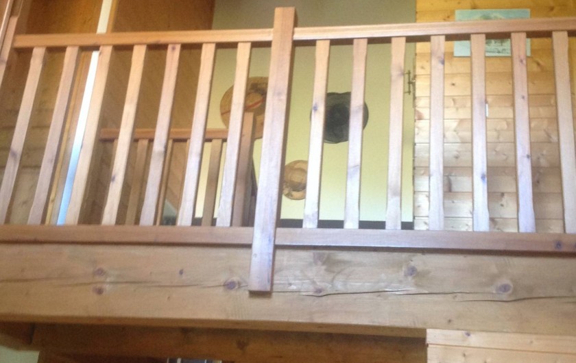 Location de vacances - Chalet à Theys - vue étage
